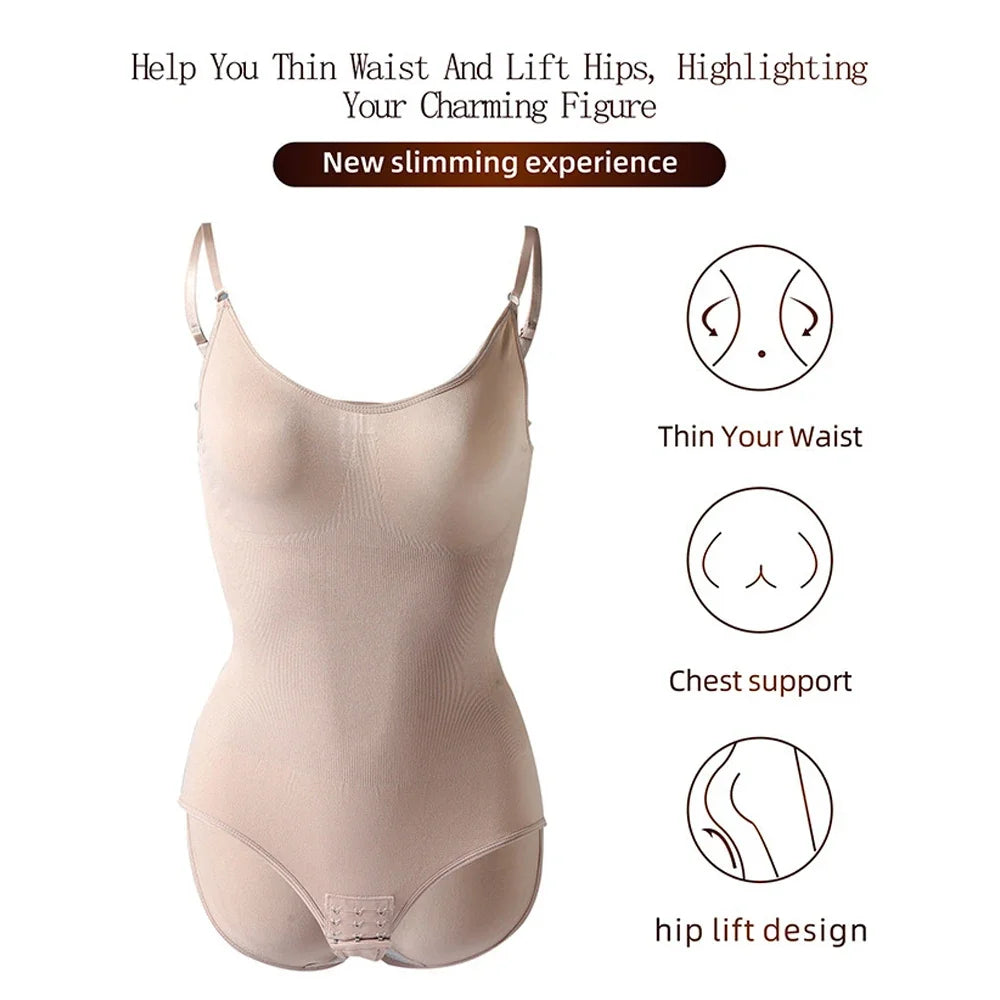 1Pcs Women's Shapewear Waist Trainer Bodysuits