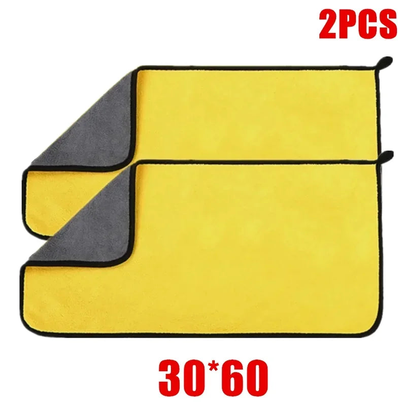 1/2/6pcs Microfiber Cleaning Towel