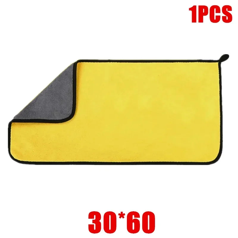 1/2/6pcs Microfiber Cleaning Towel