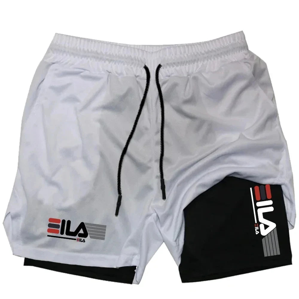 Men's Two-in-one Sports Shorts