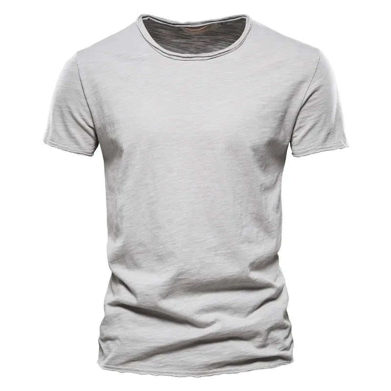 Men's Cotton T-shirt V-neck