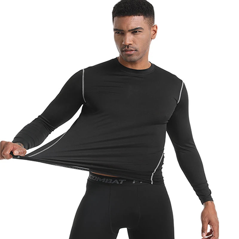 Men's Long Sleeved Sports T-Shirt