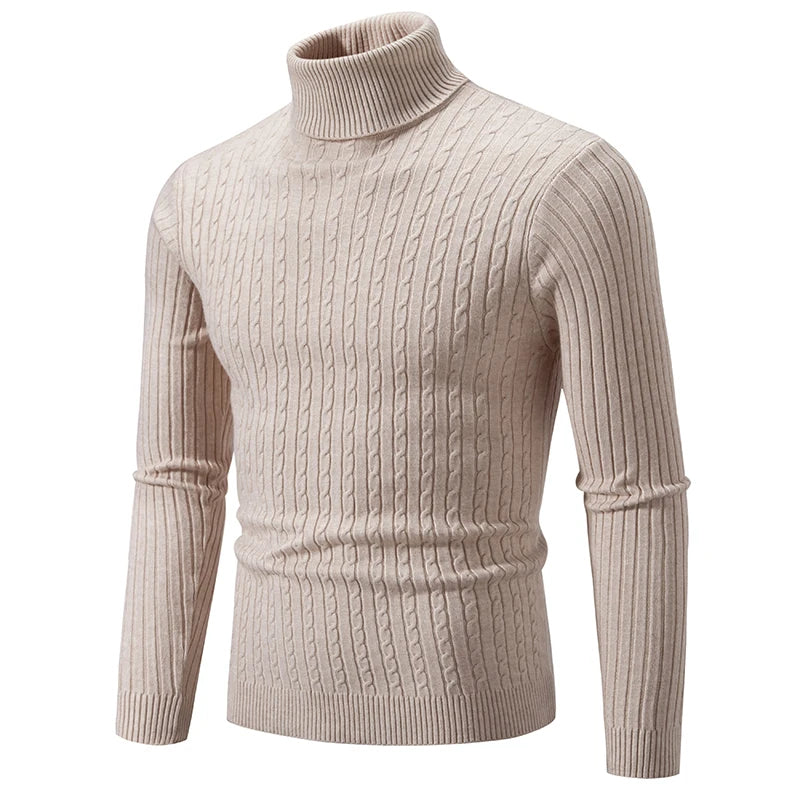 Men's High Neck Sweater