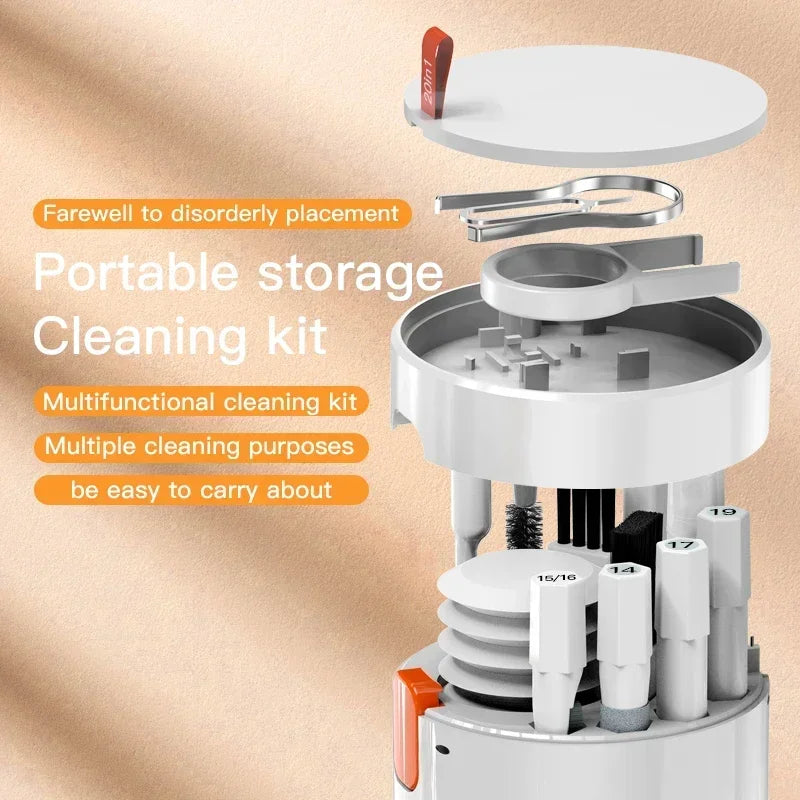 20 in 1 Cleaning Tool Set