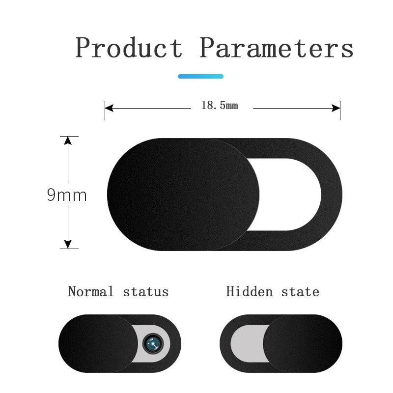 1/5/10/20 Pcs Webcam Cover Laptop Camera Cover Slider Phone Antispy For iPad PC Macbook Tablet lenses Privacy Sticker