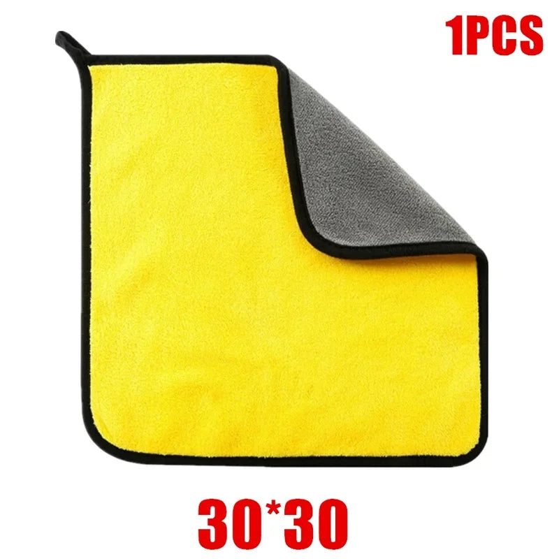1/2/6pcs Microfiber Cleaning Towel