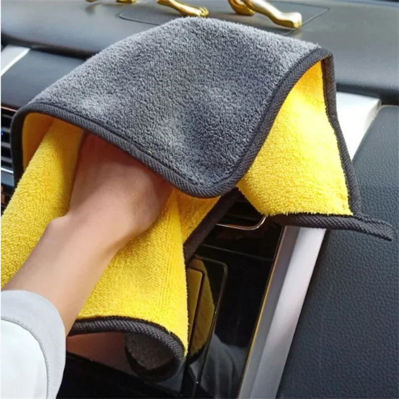 1/2/6pcs Microfiber Cleaning Towel