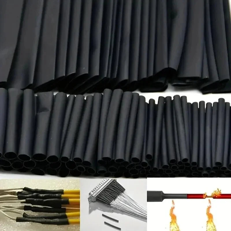 127Pcs Heat Shrink Tube/Wire Sleeving