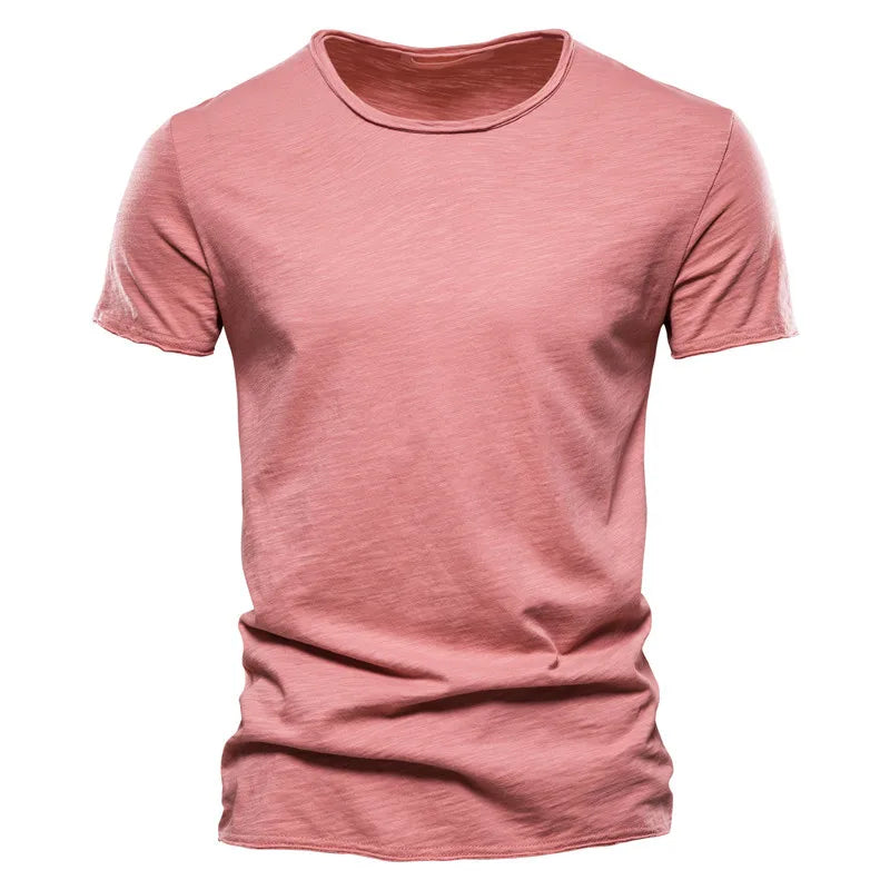 Men's Cotton T-shirt V-neck