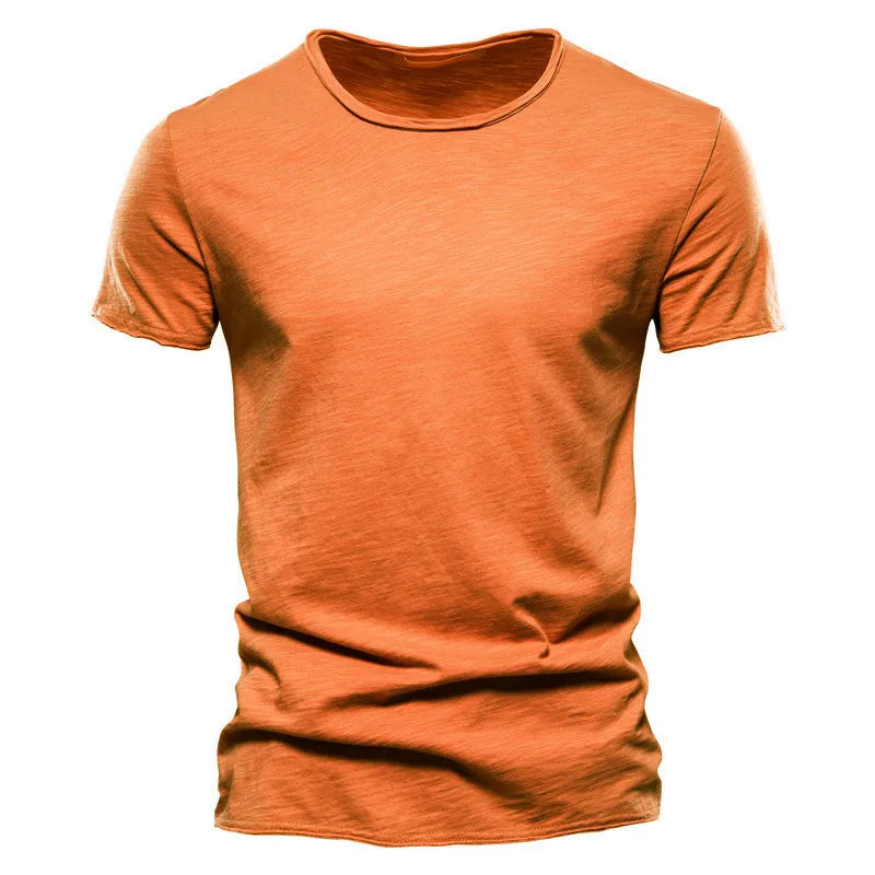 Men's Cotton T-shirt V-neck