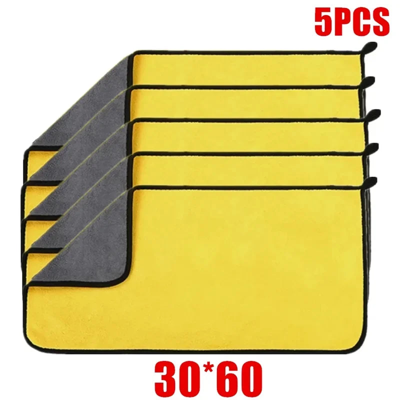 1/2/6pcs Microfiber Cleaning Towel