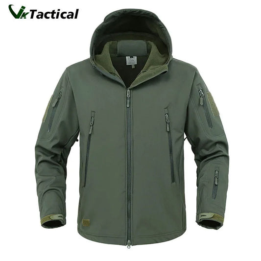 Men's Military Shark Skin Soft Shell Jacket