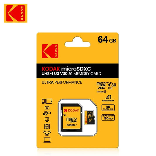 KODAK Memory Card Driving Recorder 32GB 64GB Micro SD