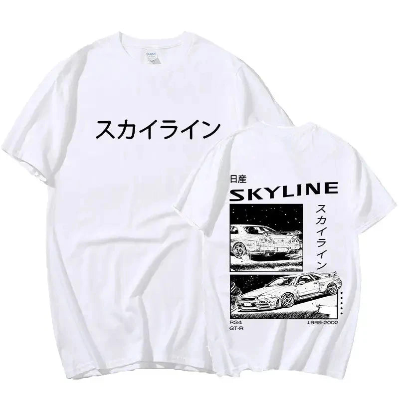 Men's Cotton T-Shirt Drift Japan Car