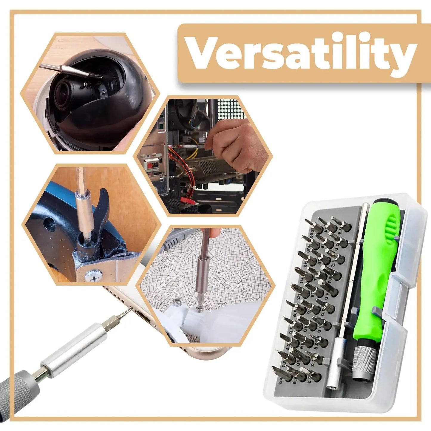 Mini 32-in-1 Precision Screwdriver Set