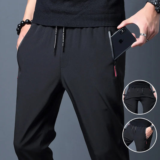 Men's Ice Silk Quick Drying Casual Pants
