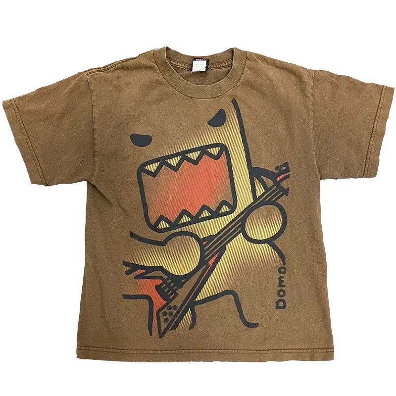 Kawaii Oversized Printed T-shirt