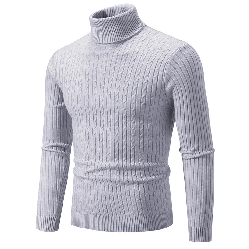 Men's High Neck Sweater